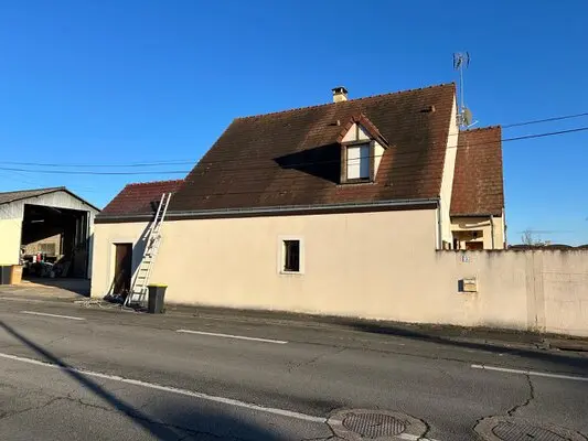 Artisan RD Service : Travaux Nettoyage Toiture Avant / Apres Romorantin Loir-et-Cher